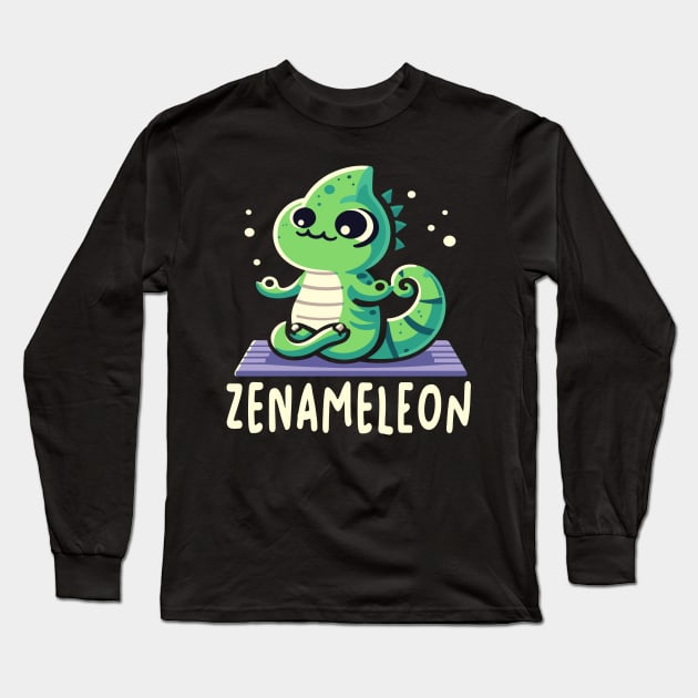 Chameleon Lover Long Sleeve T-Shirt by Outrageous Flavors